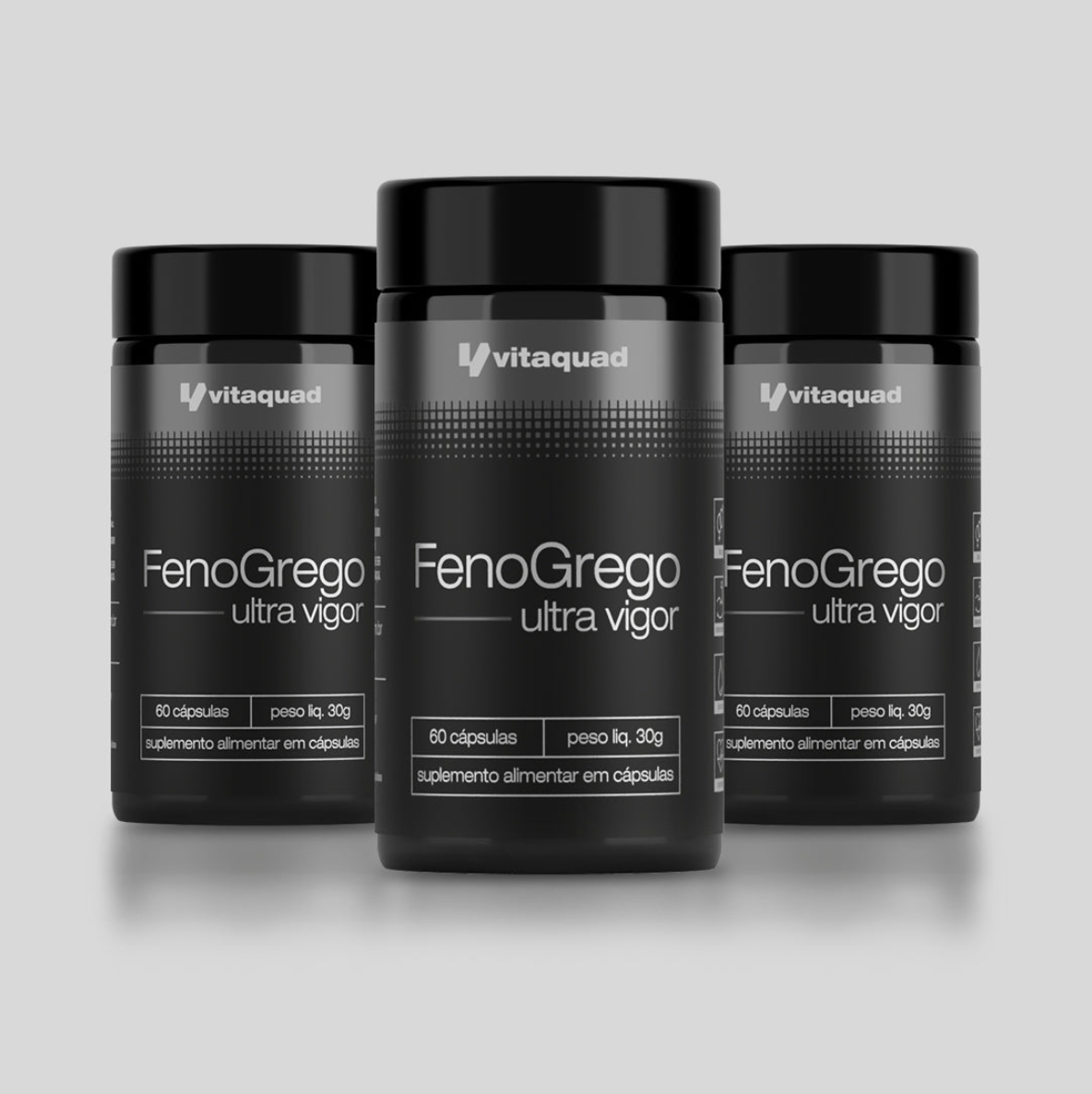 FenoGrego Ultra Vigor - 60 Cápsulas | Vitaquad