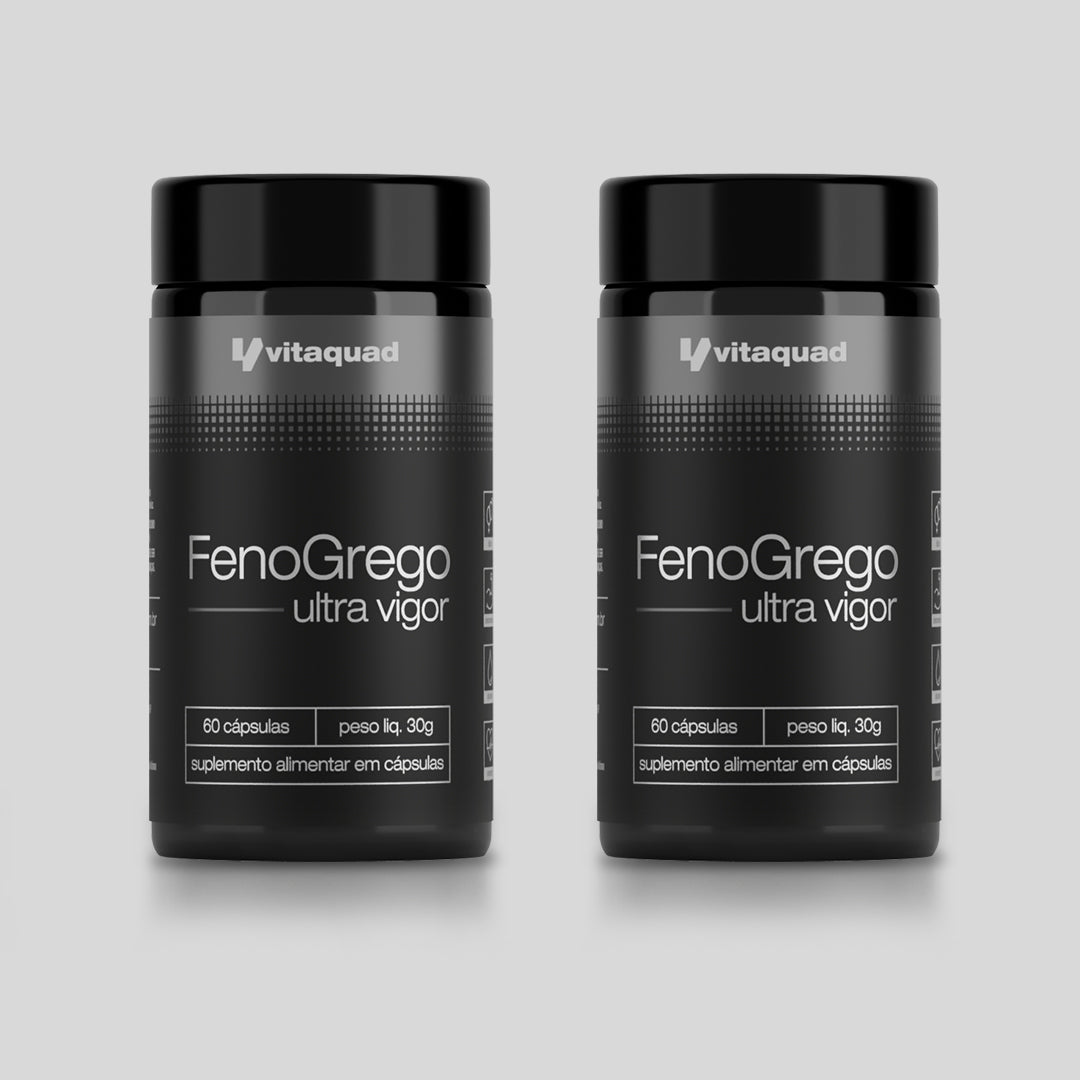 FenoGrego Ultra Vigor - 60 Cápsulas | Vitaquad