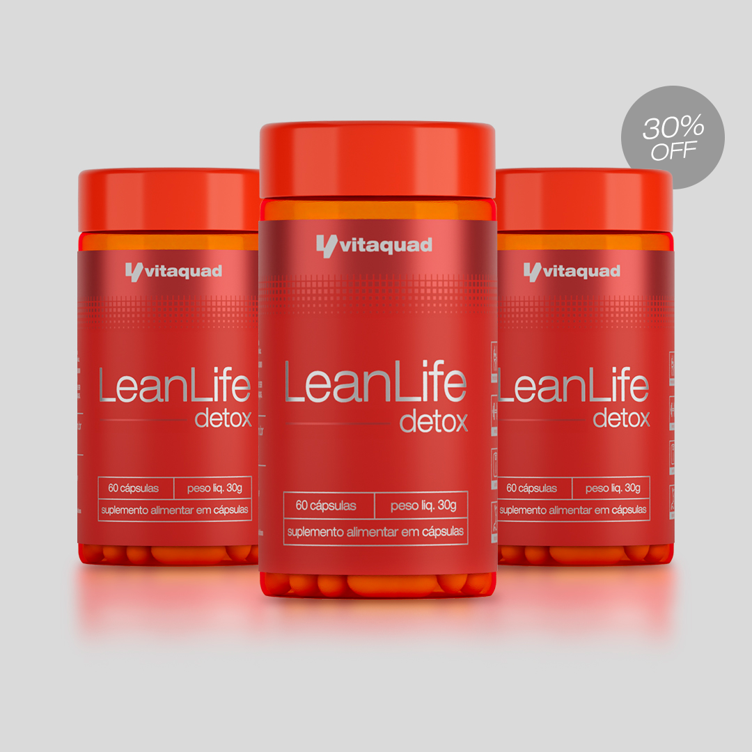 LeanLife Detox - 60 Cápsulas | Vitaquad