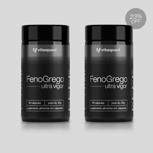FenoGrego Ultra Vigor - 120 Cápsulas | Vitaquad