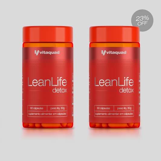 LeanLife Detox - 120 Cápsulas | Vitaquad